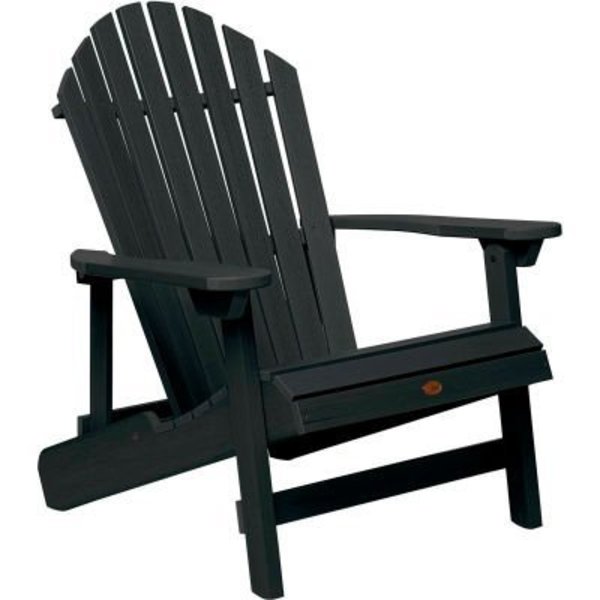 Highwood Usa highwood® Hamilton Folding Adirondack Chair, King Size - Black AD-KING1-BKE